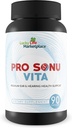 Pro Sonu Vita - Natural Ear Support Supplement - Promowanie ulepszonej funkcji słuchowej i słuchu z witamin, minerałów, przeciwutleniaczy i ekstraktów ziołowych - Aid Inner Ear & Middle Ear Health