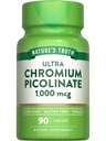 Nature 's Truth Ultra Chrom Pikolinate 1000mcg Budapest 124; 90 Tablets Budapest 124; Vegan, Non-GMO & Gluten