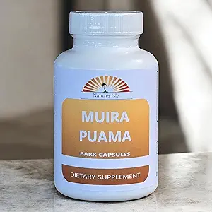 Generic Muira Puama Bark Powder Capsules 500mg - 30