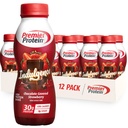 Premier Protein Indulgence Protein Shake, 30g Protein, 3g Sugar, Czekoladowa Covered Truskawka, 11.5 fl oz, Opakowanie po 12