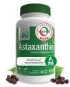 Zdrowie Thru Nutrition Astaxanthina Triple Strength 12mg Supplement 30 Softgels 124; AstaZine from Algae Organic Hodowany w Prisztine Himalayan Water Agregat 124; Wsparcie skóry i wzroku