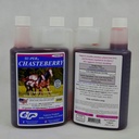 SU- PER Suplement Chasteberry dla koni - Wspiera regulację hormonalną & Zdrowe Glandy przysadkowe Funkcje w Mares - Chasteberry dla koni - 1 Quart, (2 Pack)