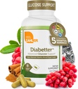 Zahler Diabetter, Advanced Glucose Supplement z cynamonem, Certified Kosher, 180 kapsułki