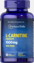 Puritan 's Pride L- Carnitine Fumaran 1000 mg- 90 Caplets