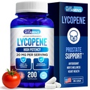 Lubimy witaminy Lycopene Suplementy dla mężczyzn - Likopen 20mg Per Serving - 200 Kapsułek - Super Przeciwutleniacz, który pomaga wspierać system immunologiczny i Prostate Health