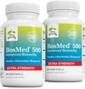 Terry Natural BosMed 500 - Boswellia Serrata Extract Supplement - Dietetyczny Suplement do Zdrowego Lung Support - Herbal Supplement Formula - 60 Softgels (Opakowanie 2)