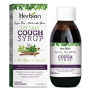 HERBION Naturals Ivy Leaf Syrop na kaszel z Tymianem i Licorice, 5 FL Oz, łagodzi gardła i łagodzi dyskomfort oddechowy, dla dorosłych, Dzieci 13 Miesiące i powyżej, Alkohol wolny, Cukier wolny ze Stevii