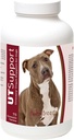 Healthy Breeds Pit Bull Żurawinowe Chewables - UT Support - Skuteczne w walce szkodliwe bakterie & Zapobieganie infekcji w pęcherzu psa - 75 Hrabia