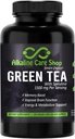 Alkaline Care - Zielona herbata z Spirulina Extract 1500mg - Wysoka absorpcja Ultra Pothent Green Tea Supplement z Spirulina - Zielona herbata dla energii i wsparcia metabolizmu kapsułki - 120 Kapsułki