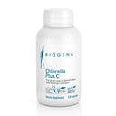 BIOGENA WISSEN SCHAFFT GESUNDHEIT Chlorella Plus C - Green Alga Detox wspomagający * * - Kapsułki z 900 mg Organic Chlorella Vulgaris Powder - nieGMO Suplement