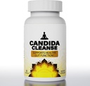 Candida Cleanse Detox dla kobiet i mężczyzn Advanced Probiotic & Herbal Formula - 60 szt Natural Gentle Gut & Wsparcie pokarmowe