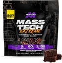 Muscletech High- Protein Mass Gainer (Triple Chocolate Brownie, 6LB) - Mass Tech Extreme 2000 Mass Gainer Protein Powder Supplement - Weight Gainer for Increase Muscle, Enhanced Recovery & Siła