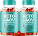 (2 Pack) Ketolicious Keto ACCV Gummies, Ketolicious Gummys Advanced Formula 1050MG, All Natural Premium Plus Jabłkowy Cydr Gummy Wytrzymałość Gomitas Recenzje, 120 Gummies za 2 miesiące