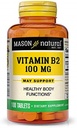 Mason Vitamins Mason Natural B2 100mg tabletki, 100