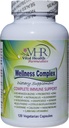 VHR Wellness Kompleks Wzmacniacz immunologiczny Formuła z Echinacea, Goldenseal, Czosnek, Probiotyki, Elderberry, Astragalus, Winogrona, Cayenne, Bioflavonoids, Eleuthero, Ginger, VIT. C, Cynk. 120 Czapki Veg