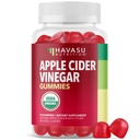Apple Cider Vinegar Gummies - Organic ACV Vitamins for Digestive Health, Metabolism & Gut Support - 30 Count - Vegan, Non-GMO, Gluten-Free - Delicious Flavor & No Harsh Taste - 15 Day Supply