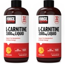 Force Factor L Carnitine Supplement, Liquid L- Carnitine 3000 mg, aby pomóc włączyć tłuszcz do energii, Wsparcie Odzyskiwanie mięśni i Boost Cellular Energy, Maksymalna wytrzymałość, Non-GMO, Pomarańczowy Flavor, 16 Oz.