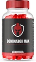 (1 pack) Dominator Max Gummies Zaawansowana formuła dla Max Performance, Wszystkie naturalne dodatkowe uzupełnienie siły, Dominator Max Gummies dla wzrostu mięśni i ogólnego wsparcia zdrowia (60 Gummies)