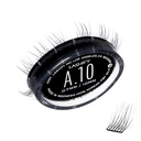 Lashify Amplify 10mm Gossamer DIY Eyelash Rozszerzenia Refill, czarny, łatwe fałszywe rzęsy dla naturalnego wyglądu