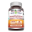 Amazing Formulas Boswellia Extract Turmeric and Tart Cherry Supplement Description 124; 2400 Mg Per Serving Description 124; 60 Veggie Capsules Description 124; Non-GMO Description 124; Gluten Free Description 124; Made in USA