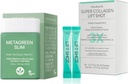 WŁOCHY BEAUTIE Metagreen Slim (Green Tea Extract, EGCG) 30 Słupki ciecz Collgen dla kobiet, Super Collagen Lift Shot
