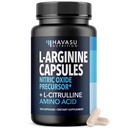 Kapsułki L-argininy z L-cytruliną - suplement tlenku azotu - L arginina i L mieszanka cytruliny - 120 Count - Vegan, Non-GMO Kapsułki dla wydajności, Endurance i wsparcia mięśni - 2 Miesiąc dostaw