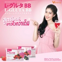Verena.(เวอรีน่า.) L-Gluta BB Verina Alloa BB New Formula Supplements for drinking, collagen, skin care, collagen, Natural white skin (10 sachets)