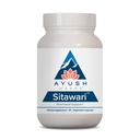 Ayush Herbs Sitawari - Shatavari Kapsułki dla kobiet, Shatavari Suplement Root, Hormon Równowaga dla kobiet, Naturalne kobiece wsparcie reprodukcyjne - 90 Kapsułki wegetariańskie (1 Hrabia)