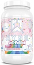 RYSE załadowany proszek białkowy - Jet- Pushed Birthday Cake - 25g Białko serwatki Isolate & Koncentrat z włókna prebiotycznego & MCTs - Niskie węglowodory, niski cukier, Przyjazny do spożycia - 27 Słupki / 2 Lb Tub