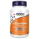Teraz Foods Supplements, L- Carnitine 1000 mg, Najczystsza forma, Amino Acid, Fitness Support *, 50 Tabletki