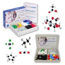 Zestaw modeli chemii organicznej (239 Piece Kit i 115 Piece Kit) - Molekularny Model Student lub Teacher Pack z Atomami, Obligacje i Przewodnik instruktażowy