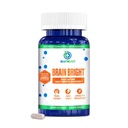 BioTrust Brain Bright - Daily Nootropic Boost for Focus, Concentration, Mental Clarity - Kofeina Free Nootropics Brain Supplement - Thai Ginger, Ginkgo, Folate, L- Theanine - 30 Servings