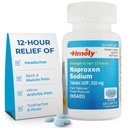 LABS TYME- CAP, INC. Terminowo Naproxen Sodu 220mg - NSAID Pain Reliever for Headache, Tooth Ache, Mniejsze zapalenie stawów Relief Pain, Backache, Gorączka - Last 12 Hours - 300 Count