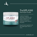 TruSPLASH Kompletny proszek do nawadniania elektrolitów (Natural Berry) - 30 Służenie