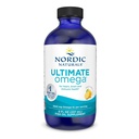 Nordic Naturals Ultimate Omega Liquid, Lemon Flavor - 8 oz - 2840 mg Omega-3 - Wysokiej mocy suplement oleju rybnego z EPA & DHA - Promotes Brain & Heart Health - Non-GMO - 48 Servings