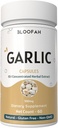 Kapsułki czosnkowe 500 mg / ml; stężenie 10: 1 ekstraktu proszku 124; Allium sativum Herbal Supplement 124; naturalne, nie- GMO, bez glutenu, Brak sztucznych dodatków (60 Ilość (1 opakowanie))