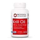 PROTOKÓŁ NA RZECZ ŻYCIA BALANCE Krill Oil 1,000mg - Extra Force Krill Oil Supplement - DHA & EPA - with Astaxanthin - Support Heart, Brain, Joints - Non-GMO & Halal - 60 Softgels