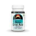 Źródło Naturals Alpha Lipoic Acid - Wspiera zdrową metabolizm cukru, Funkcję wątroby i wytwarzanie energii *, 300mg - 30 tabletek uwalniających czas