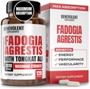 Fadogia Agrestis 1500mg [Najwyższa Czystość] + BioPerine ® do suplementu o wysokiej absorpcji z Tongkat Ali - Zwiększenie Stamina, Lean Muscle Growth & Recovery, Boosts Drive 3. Party Tested 120 Kapsułki