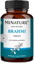 Tabletki Brahmi - 90 Tabletki, 1000 mg 124; 45 Days Supply 124; by mi Przyroda 124; 100% Naturalne Tabletki Brahmi 124; Wegan 124; Bacopa Monnieri 124; z Indii