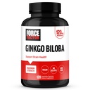 FORCE FAKTOR Ginkgo Biloba 120mg, Suplement do Zdrowia Mózgu dla dorosłych, Maksymalne wsparcie Ginko Mózgu i suplement Cognitive, Wegan, Non-GMO, 120 Kapsułki