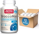 Jarrow Formulas BroccoMax Sulforaphane Glucosinolate 35 MG, Sulforaphane Generator Supports Liver Health, 120 Veggie Capsules, Up to a 60 Day Supply,12 Packs