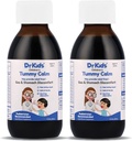 Tummy Calm Dr. Kids Children’s Gas Relief & Upset Stomach Support, Alternative Gas Drops for Newborns & Kids, Safe & Gentle Oral Solution, Natural Constipation Relief, 5 Fl Oz (Pack of 2)
