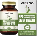 PQQ + Herbs Liver Supports-PQQ Liver Supplement-Pyrroloquinoline Quinone with Milk Thistle Extract for Liver Health-60 Veg Capsules