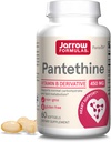 Jarrow Fixas Pantetine 450 mg - Pochodna witaminy B5- 60 Servings (Softgels) - Wsparcie zdrowia serca, węglowodanów i metabolizmu lipidów - Coenzym A (CoA) Prekursor - Suplement kwasu pantotenowego