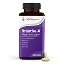 Breathe- X - Allergy & Sinus Relief Supplement - Supports Sinuses & Nasal Discomfort - Non- Drowsy & Fast- Acting - Quercetin, Bromelain, Citrus Bioflavonoids, Nettle Leaf & Witamina C - 90 Kapsułki