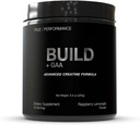 Build + GAA, dla Muscle Building and Recovery, Raspberry Lemonade, Patent oczekując GAA + Monowodzian kreatury, Poprawia siłę, Wydajność i Wzrost mięśni - Kreatyna, GAA, Betaine - 30 Sługi