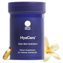 Ritual HyaCera Skin Supplement for Wrinkle Support, with Hyabest ® and Ceratiq ® for Skin Hydration Support, Hyaluronic Acid, Glicolipids, Ceramides, Gluten Free, Non GMO, Vanilla Essence, 30 Day Supply