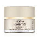 M. Asam Resveratrol Premium NT50 Perfekcyjny krem do oczu - Anti-aging pod kremem do oczu z resweratrol i kwas hialuronowy gładkie zmarszczki i cienkie linie, wegańskie formuła, 1.01 Fl Oz